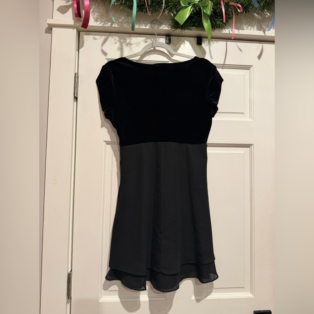 CDC Black Mini Dress - Picture 4 of 4